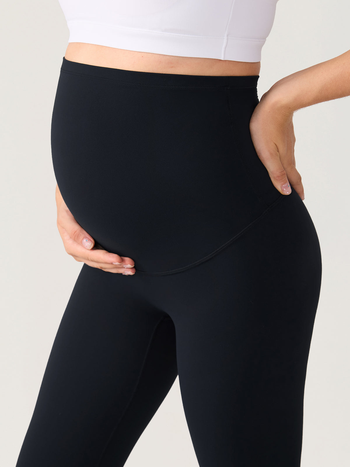 Natrelax® No Front Seam Maternity Flare Leggings 29.5"